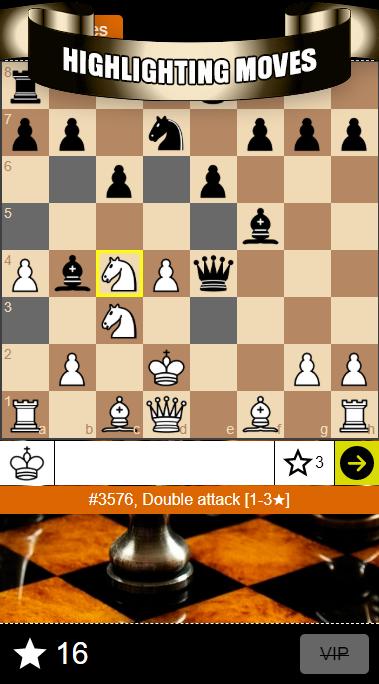 Chess Problems, tactics, puzzl