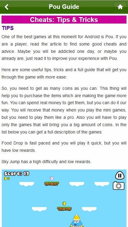Guide for Pou