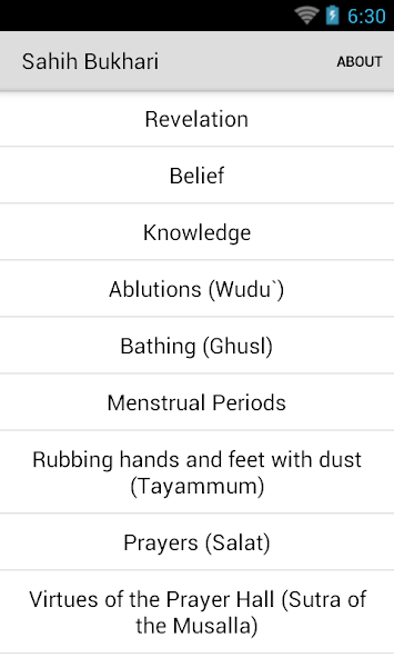 Sahih Bukhari