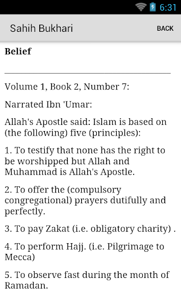 Sahih Bukhari