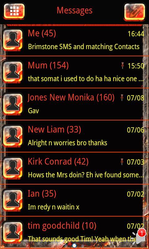 Brimstone GO SMS