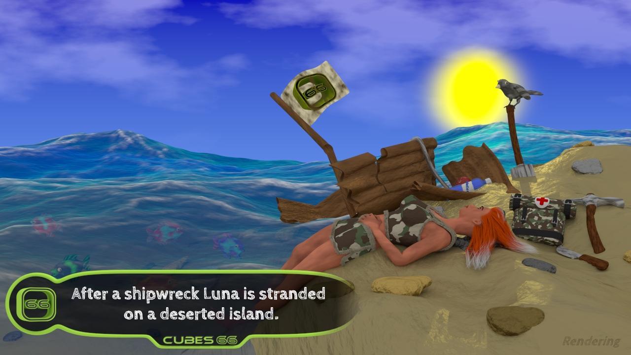 Stranded with Luna
