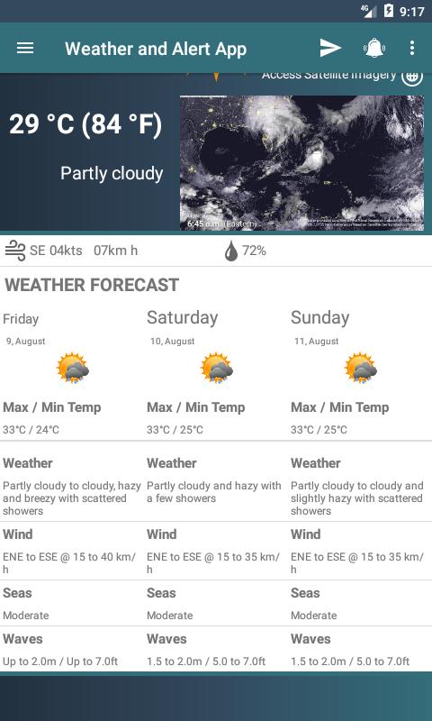 Weather and Alert