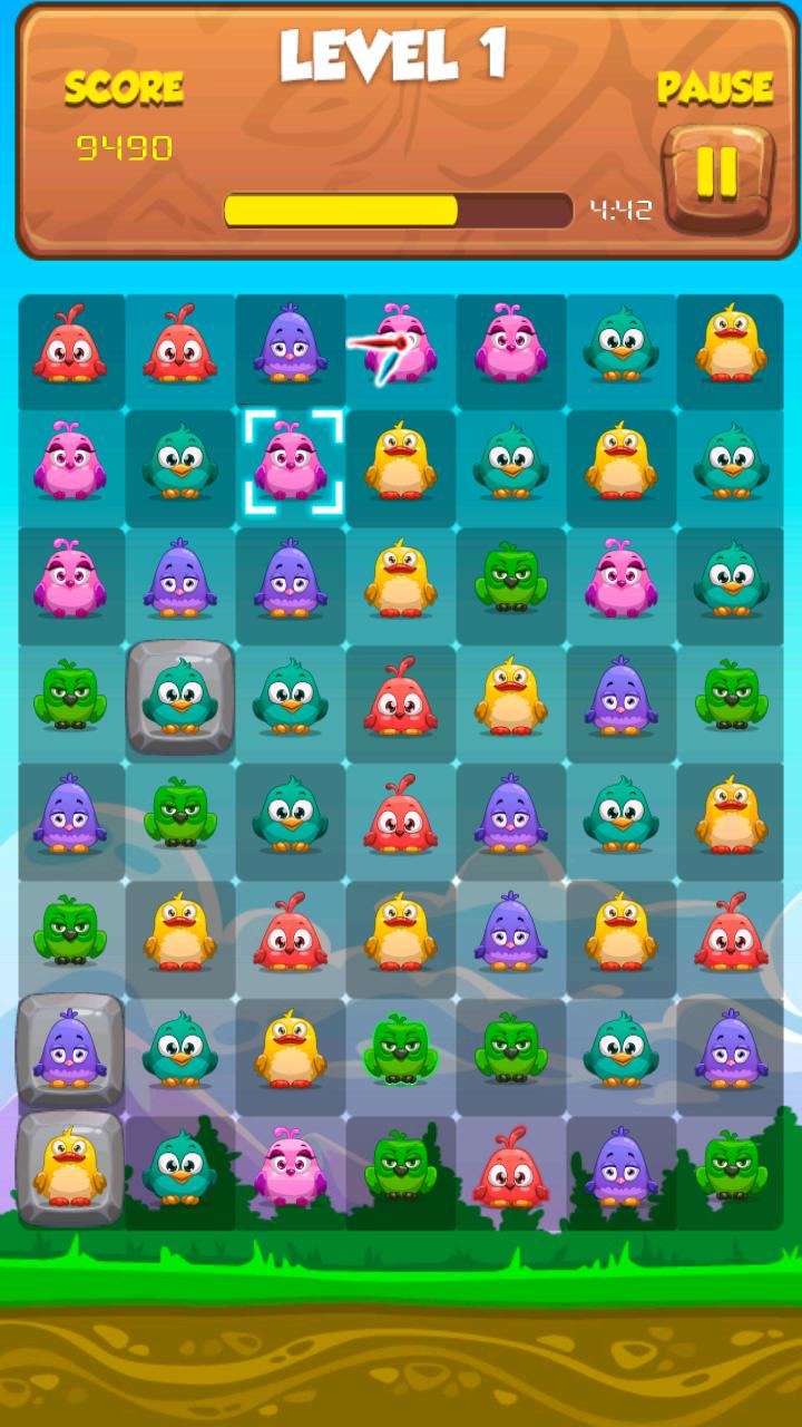 Mega Birds Match