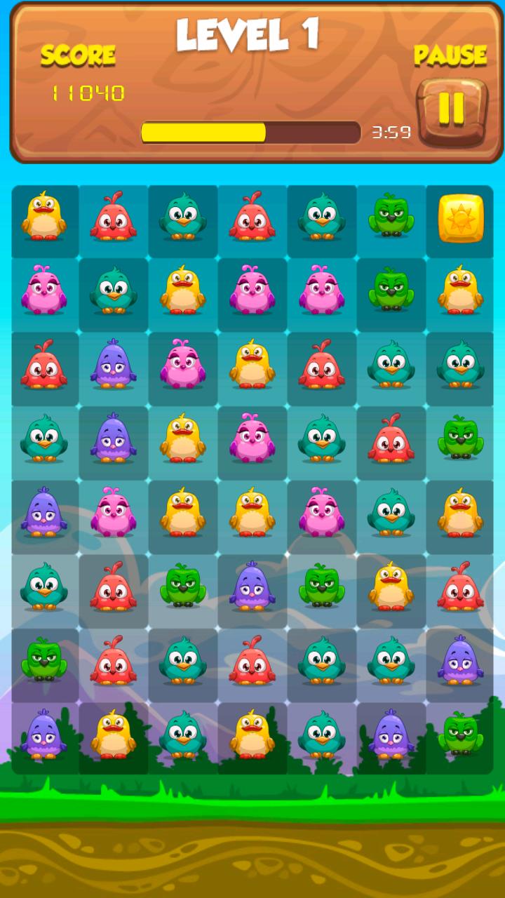Mega Birds Match