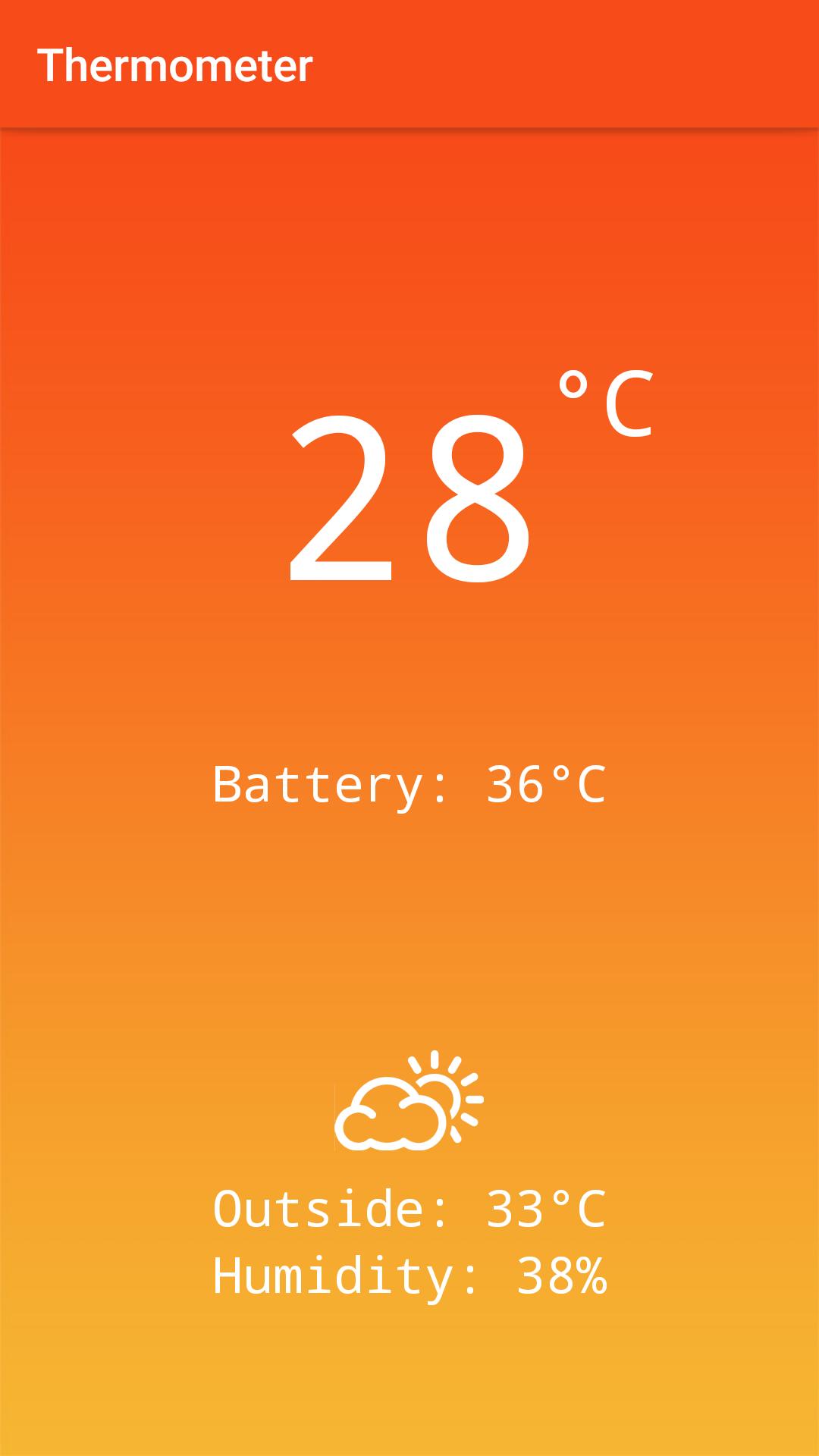 Free thermometer