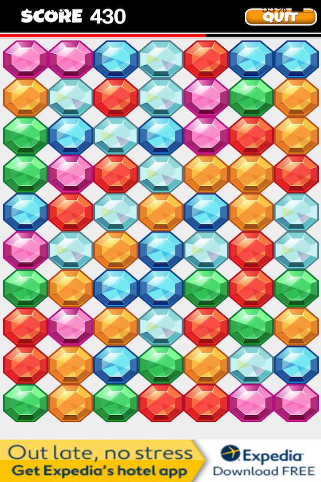 Gem Match Game: Diamond Mania