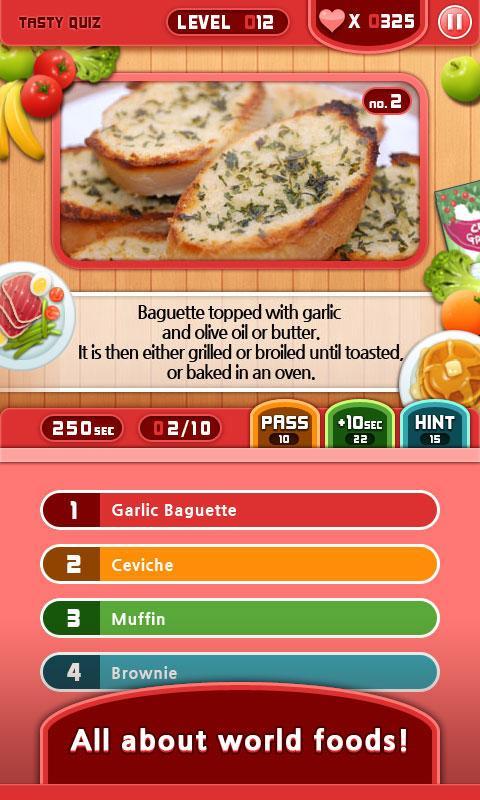 World Food Quiz
