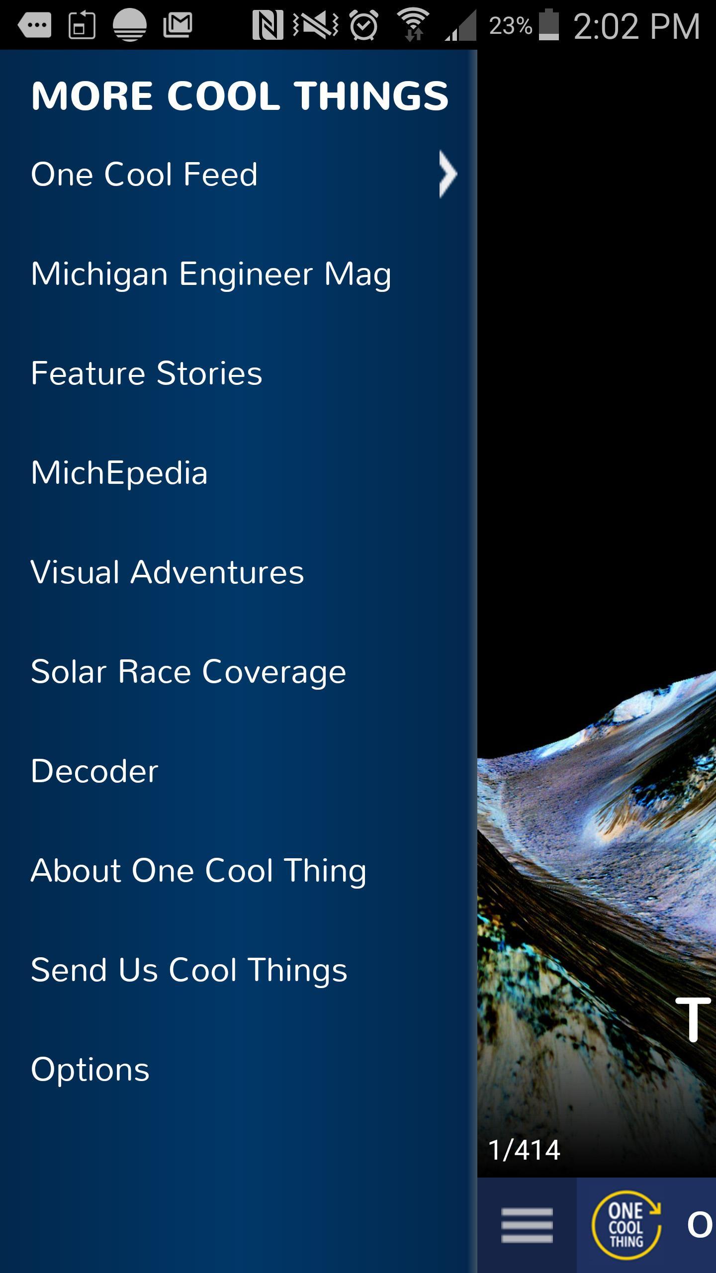 One Cool Thing