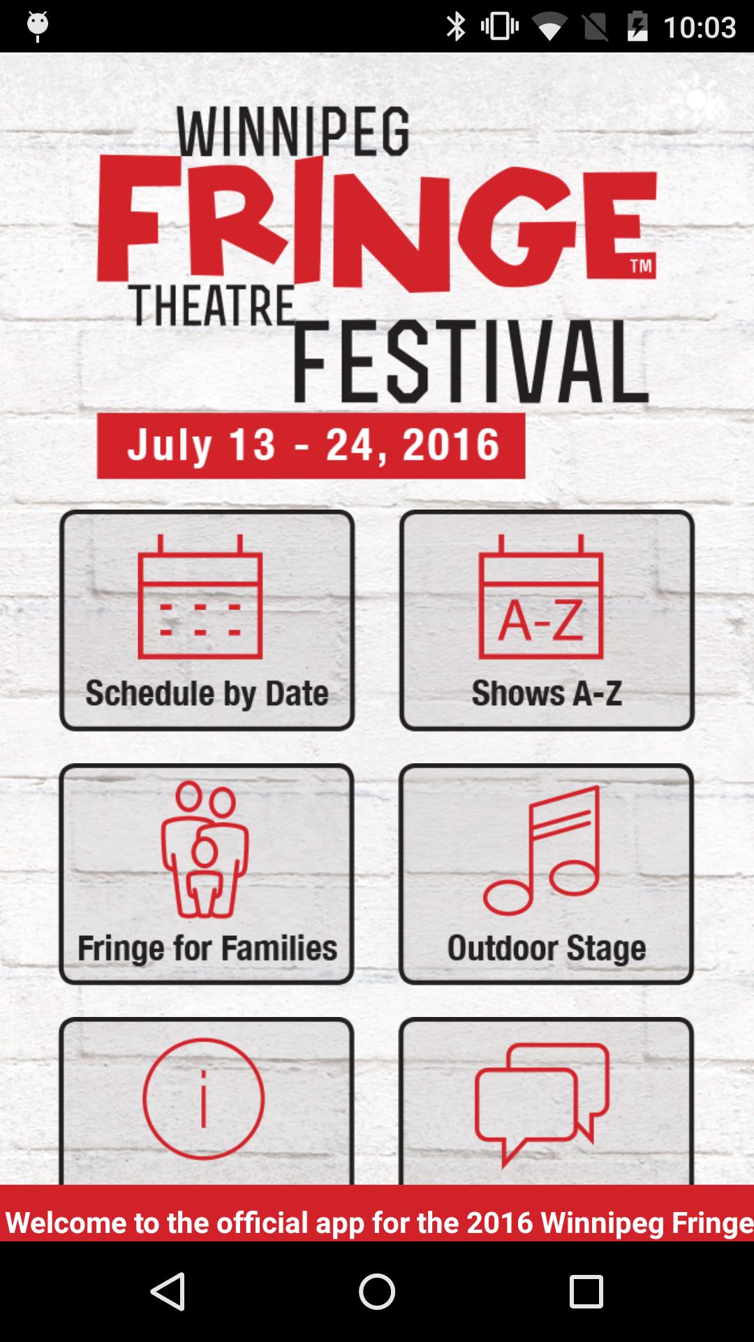 Winnipeg Fringe Festival