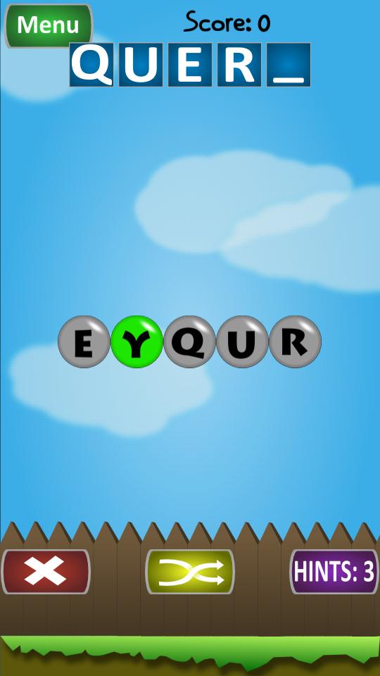 Scrambled Words