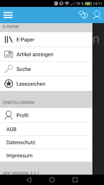 TAGEBLATT E-Paper