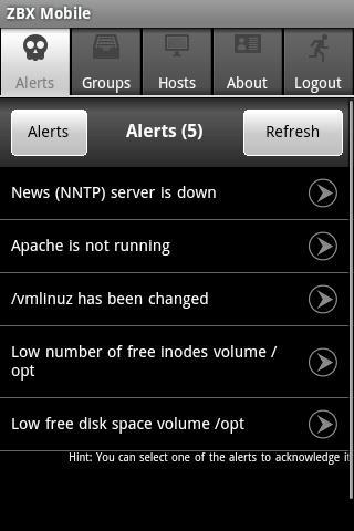 ZBX Mobile