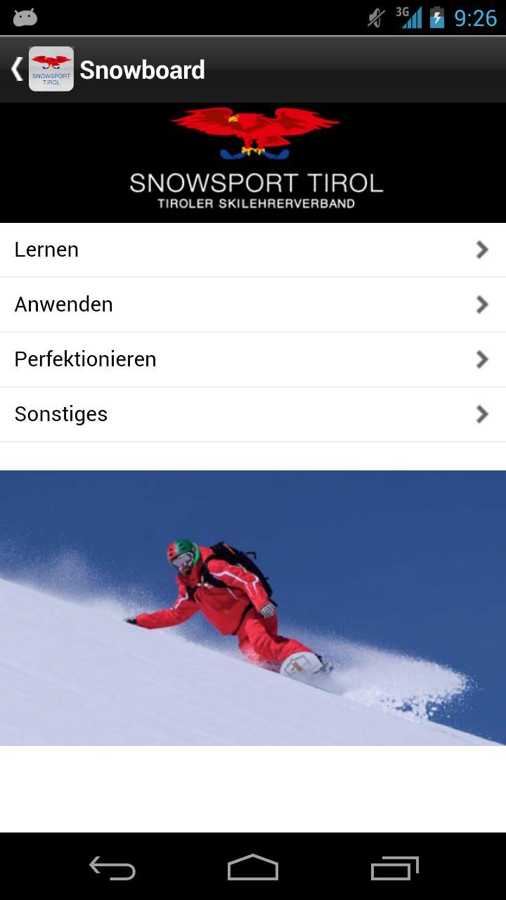 Snowsport Tirol