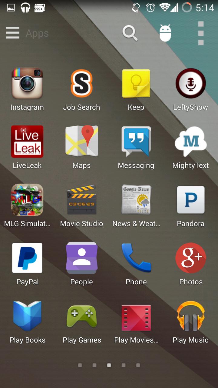 L Go launcher Theme