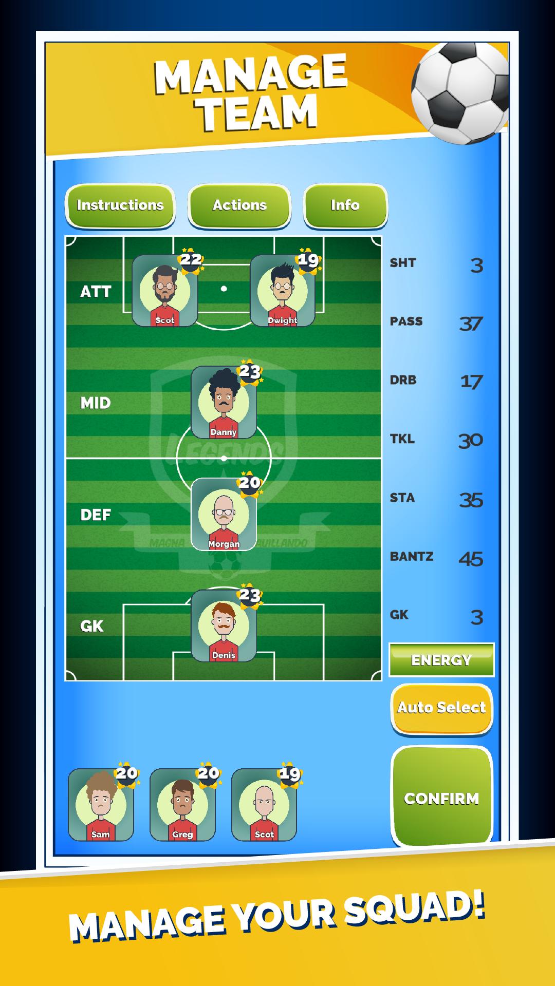 5 A Side Legends