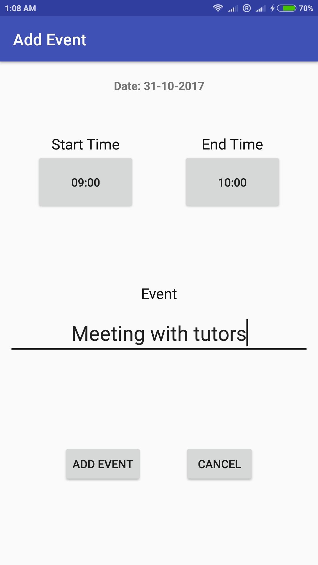 My Calendar