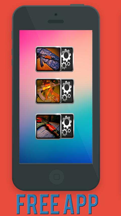 AK-47 rifle Widget