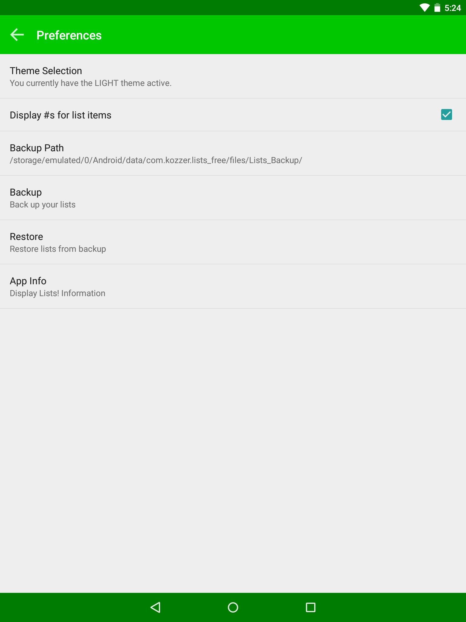 Lists! Free