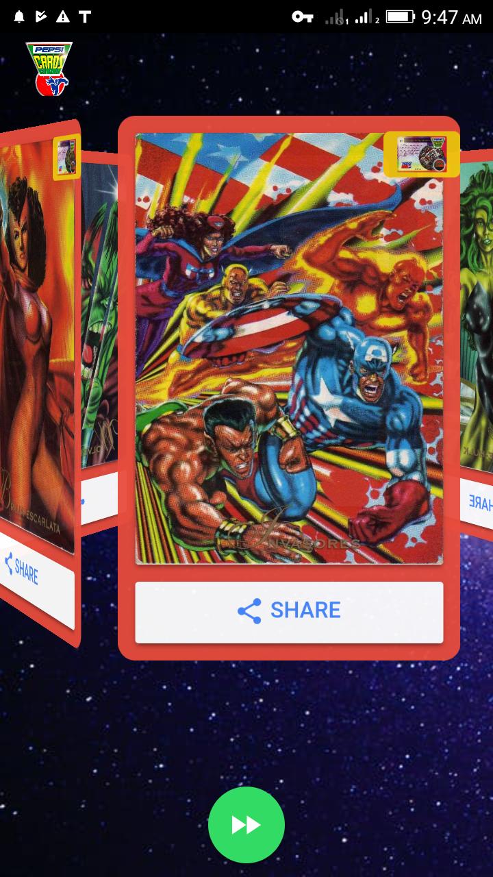 Pepsi Cards