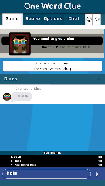 One Word Clue