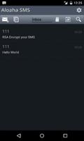 Secure SMS with RSA Encryption
