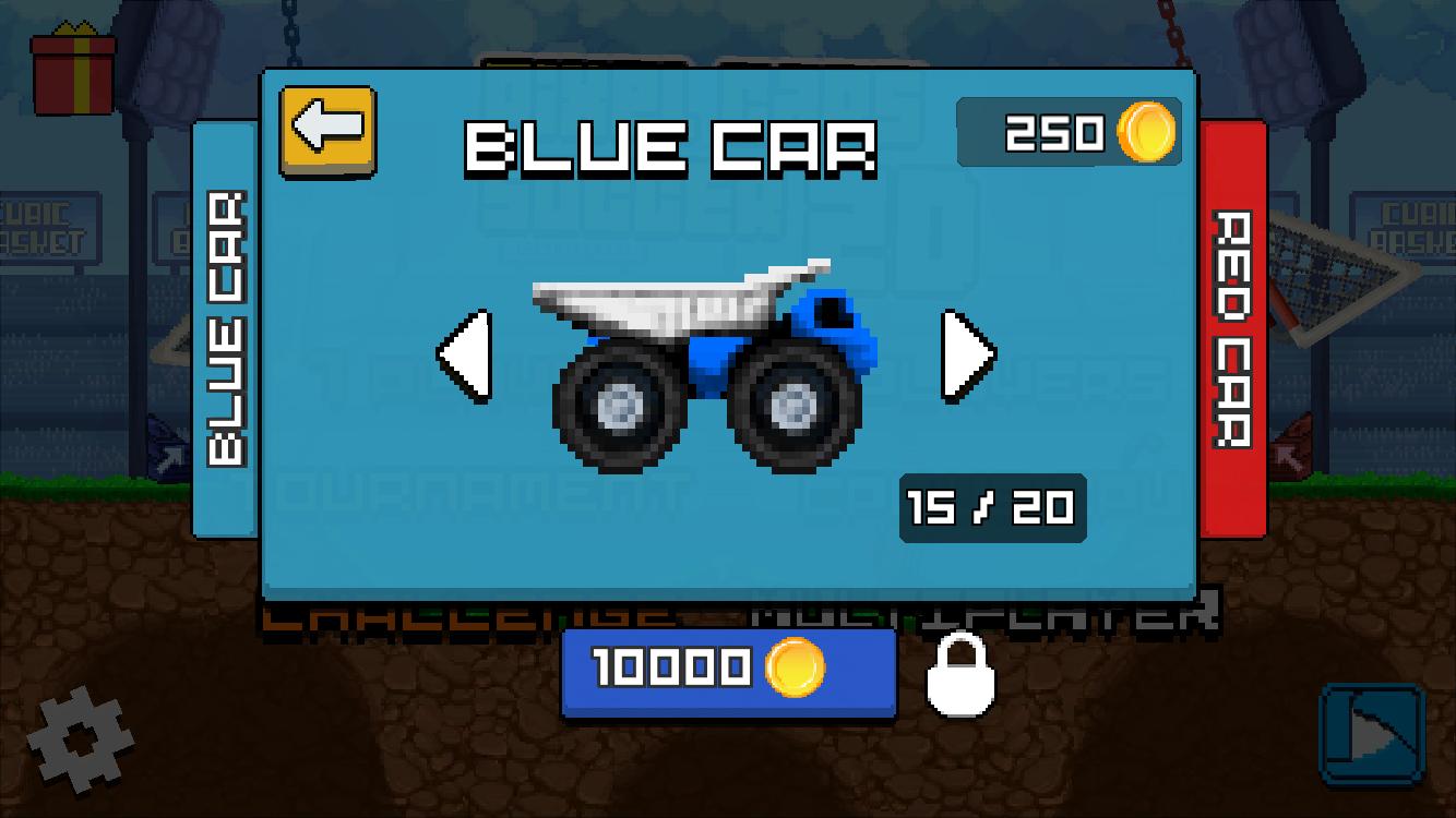 Pixel Cars. Soccer