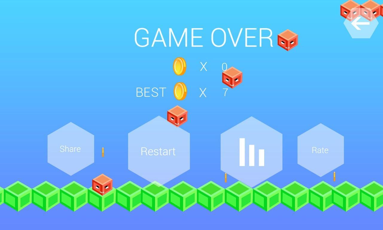 Gravity Cube Jump