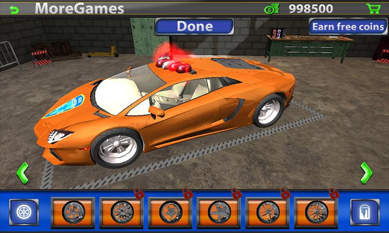Mr. Parking: Police Cars 3D