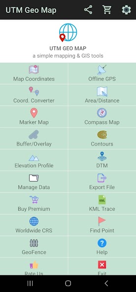 UTM Geo Map