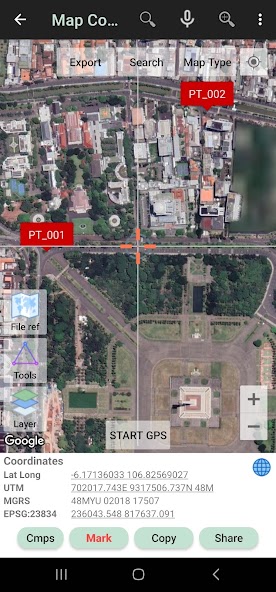 UTM Geo Map