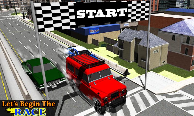 3d Suv Furious Racing Laps