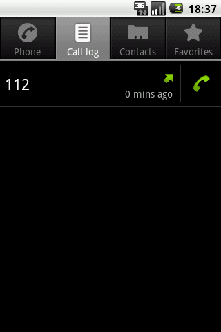 Call Log Shortcut