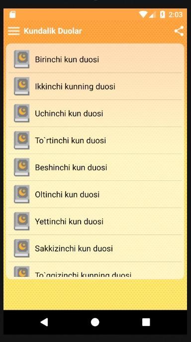 Kundalik Duolar