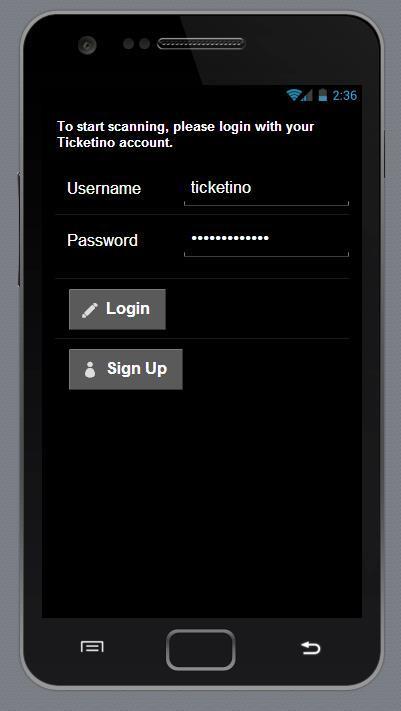 TICKETINO Scan
