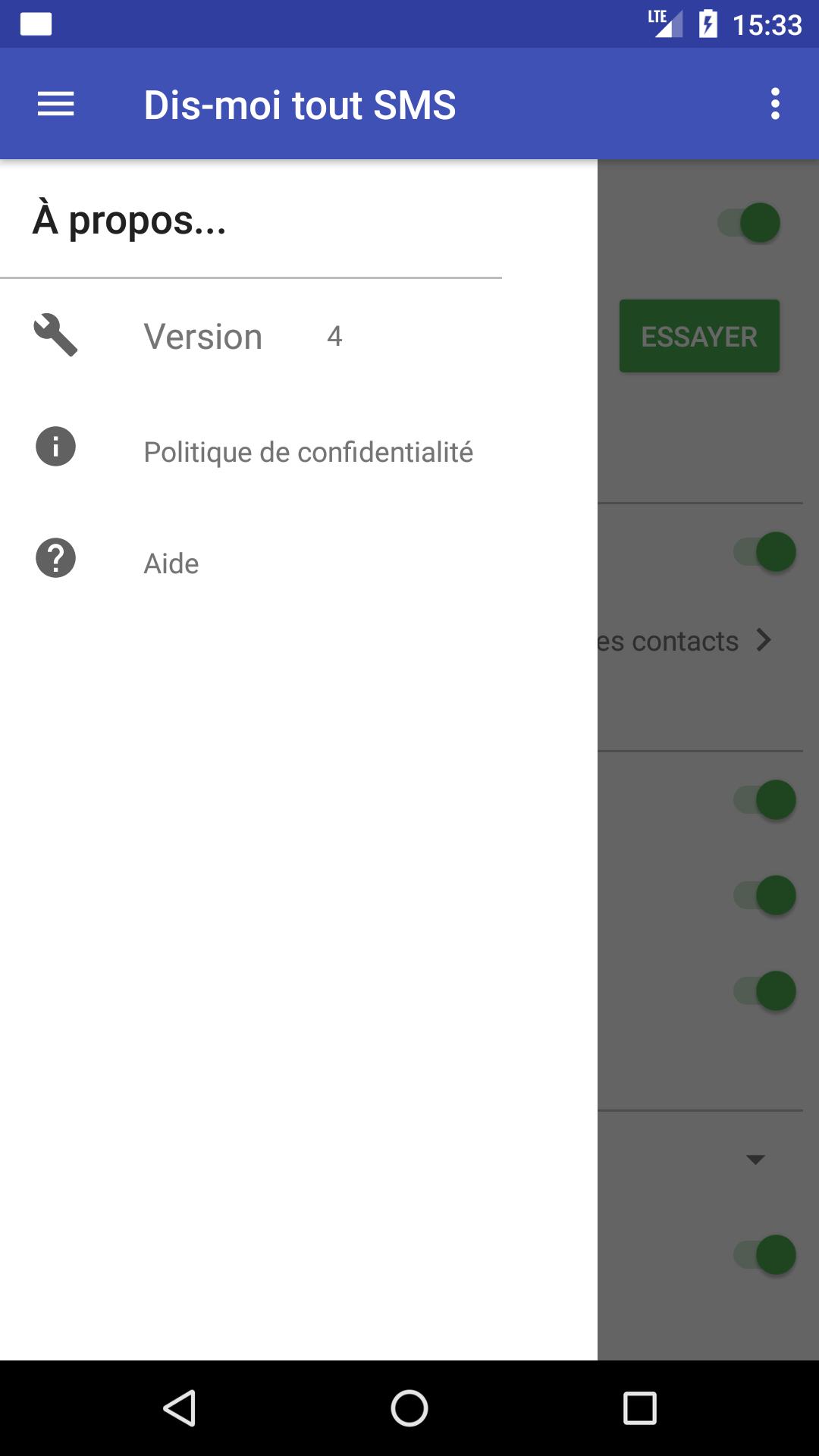 Dis-moi tout SMS