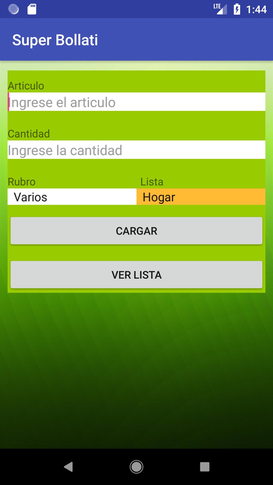 Lista de Super Demo