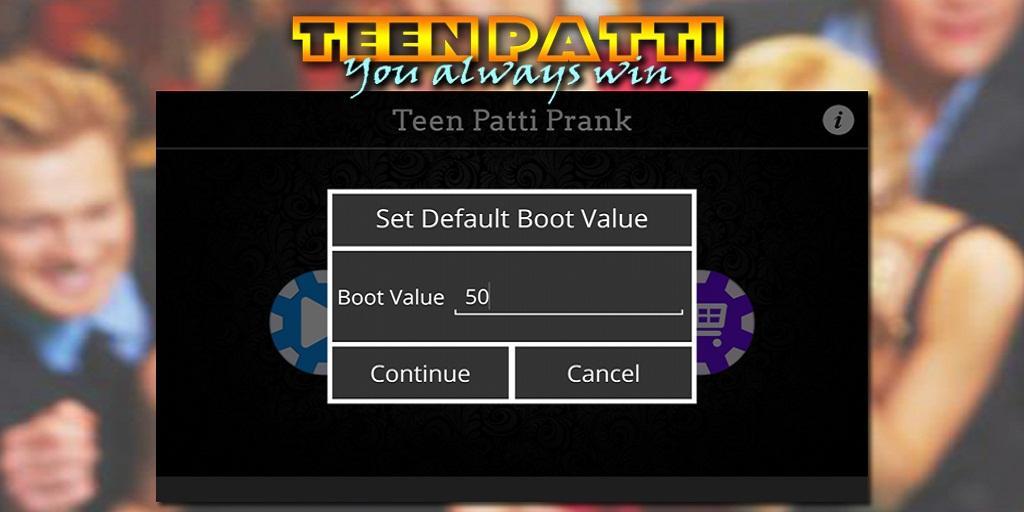 Teen Patti Prank