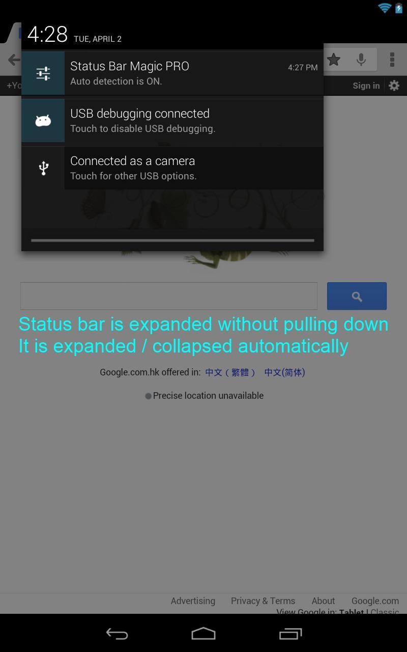 Status Bar Magic