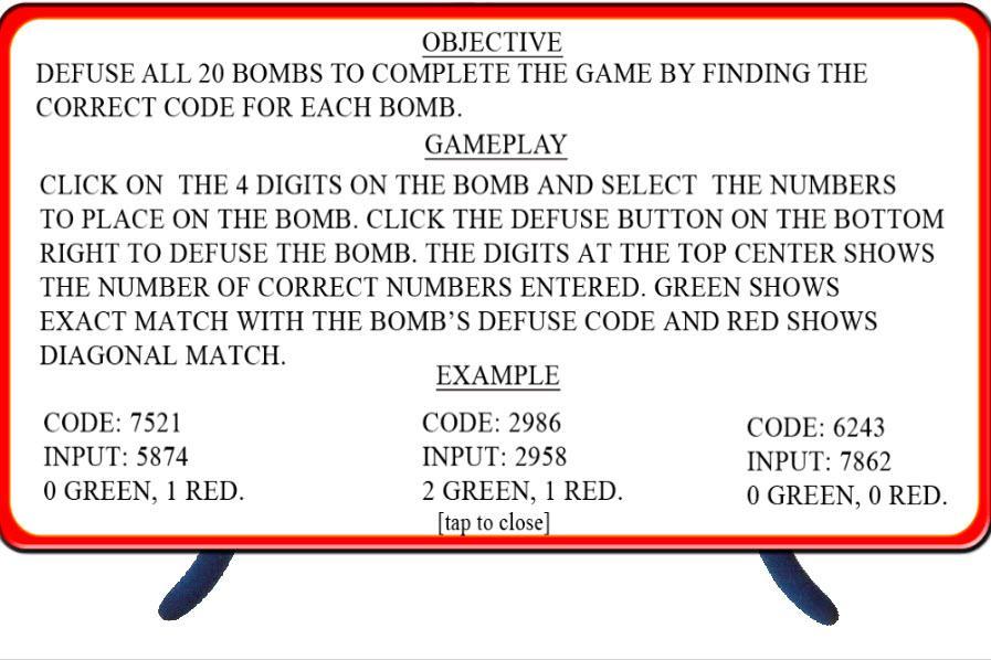 Defuse The Bomb