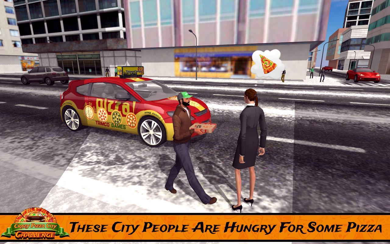 Crazy Pizza City Challenge