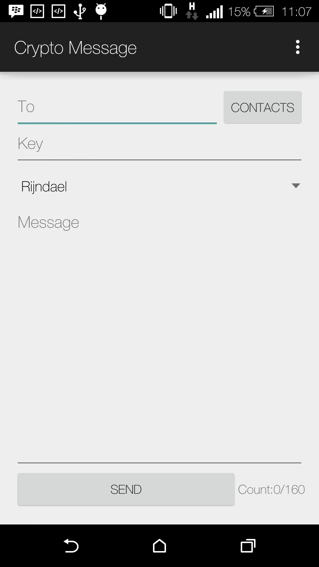 Crypto SMS