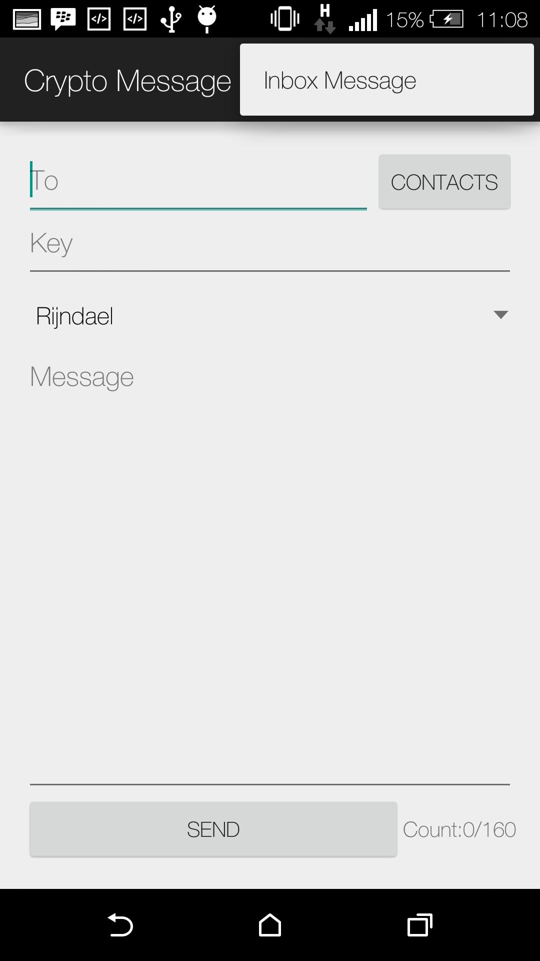 Crypto SMS