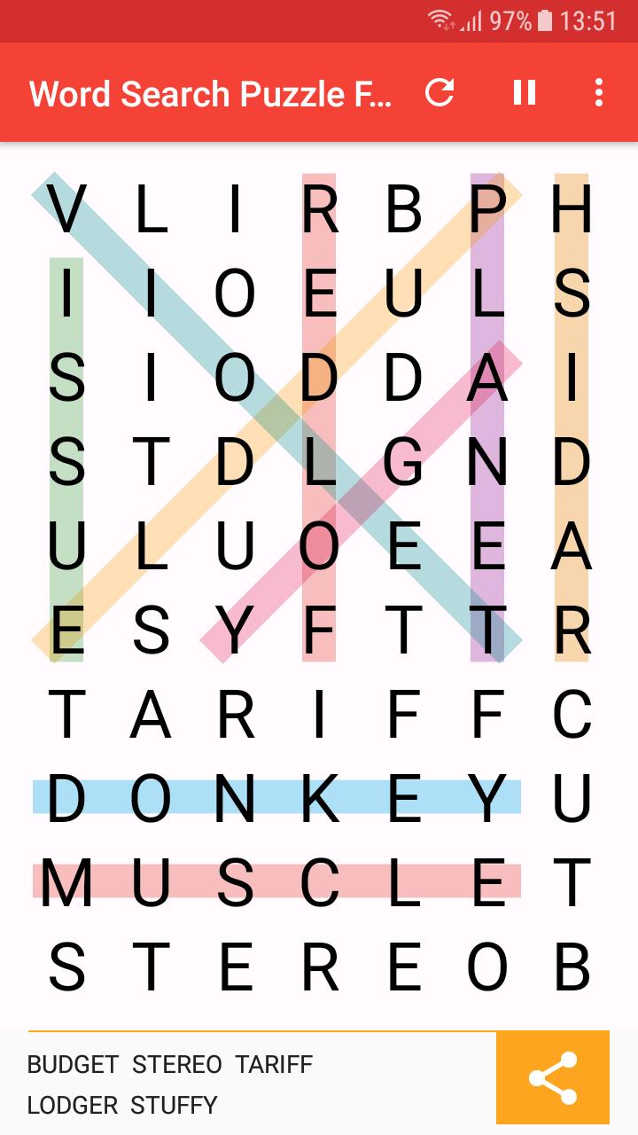 Word Search Puzzle Free 2