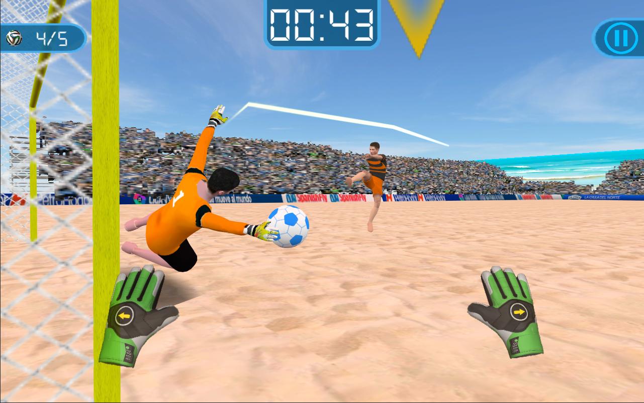 Soccer Goalkeeper - Beach Coast Goalie