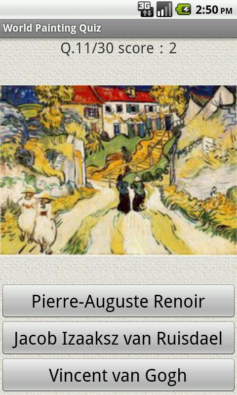 World Painting Quiz