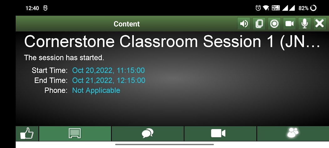 Cornerstone Classroom