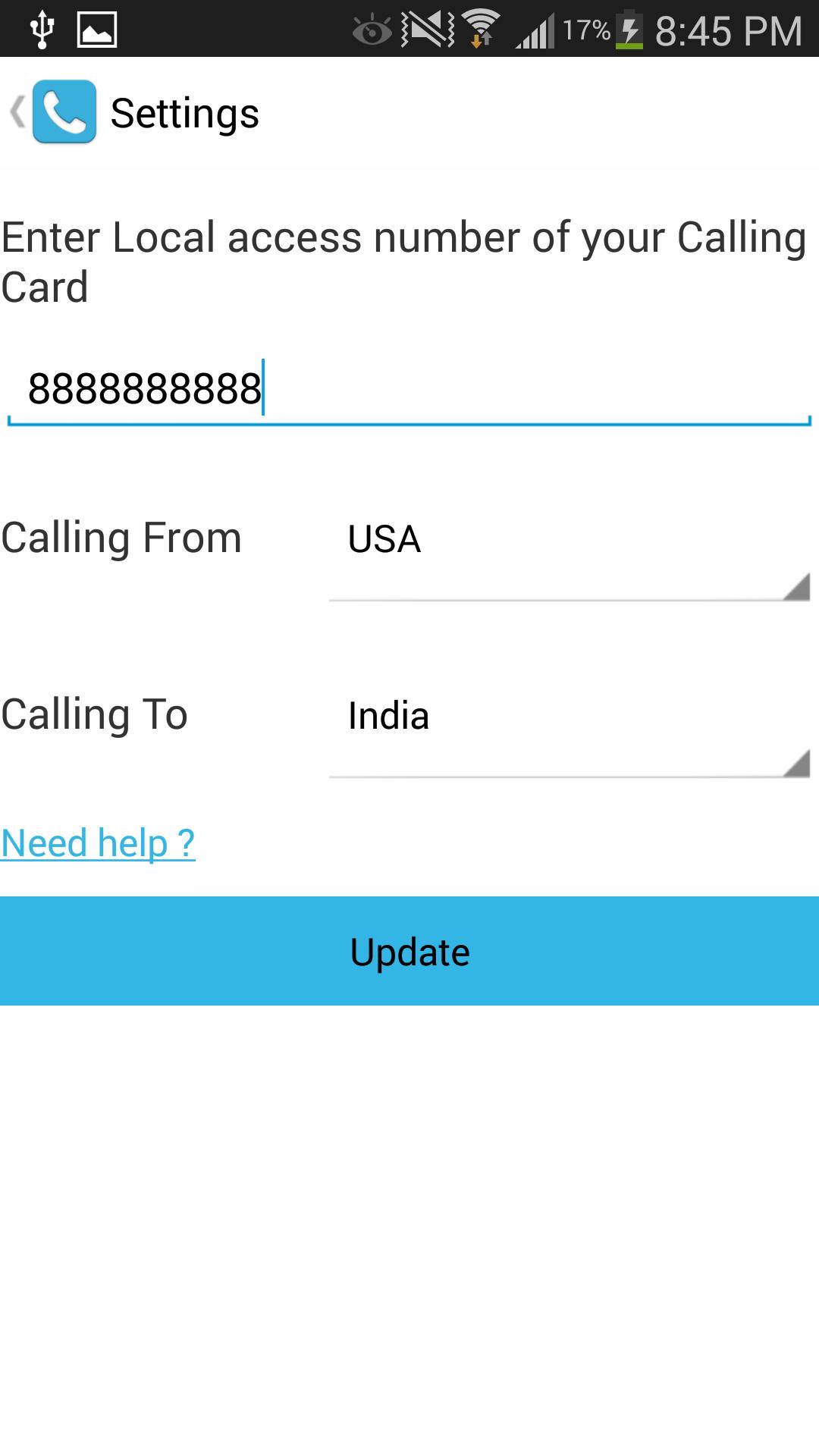 Dial Once