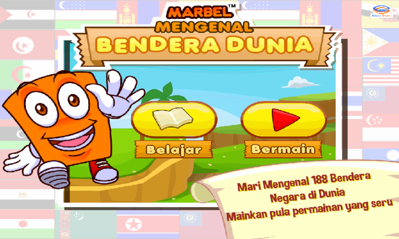 Marbel Belajar Bendera Negara