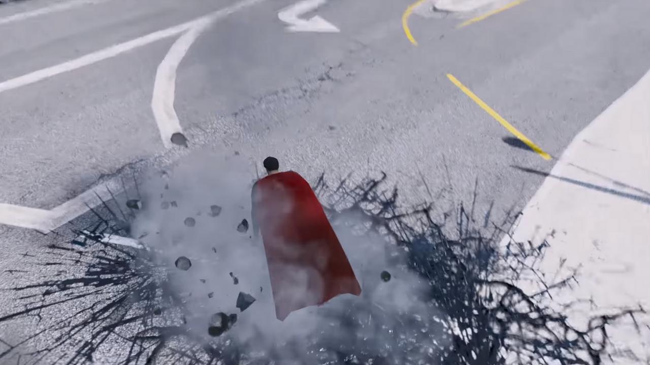 Flying Superman Simulator 2018